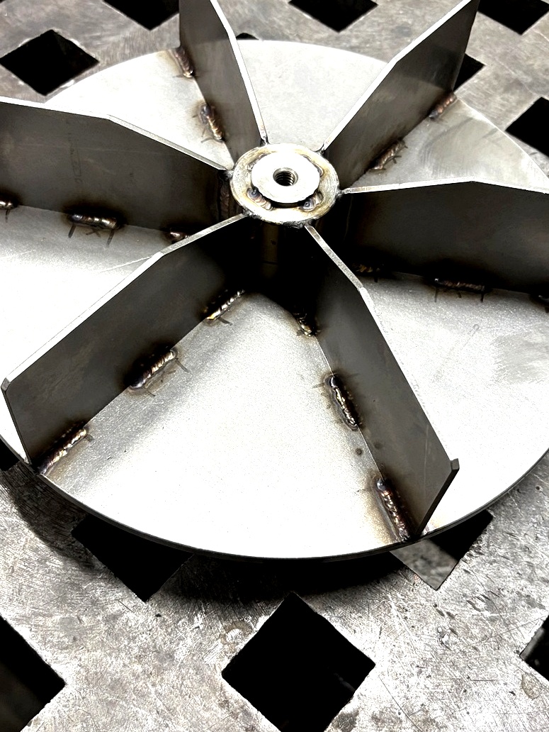 Complex machined aluminum plate